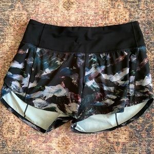Lululemon Speed Up Mid Rise Shorts